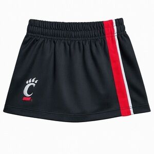 Cincinnati Bearcats Black Toddler Girl Cheer Skirt